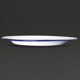 GM512 Olympia Enamel Dinner Plates 245mm (Pack of 6) JD Catering Equipment Solutions Ltd