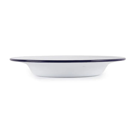 GM513 Olympia Enamel Soup Plates 245mm (Pack of 6) - JD Catering Equipment Solutions Ltd