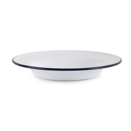 GM513 Olympia Enamel Soup Plates 245mm (Pack of 6) - JD Catering Equipment Solutions Ltd