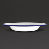 GM513 Olympia Enamel Soup Plates 245mm (Pack of 6) JD Catering Equipment Solutions Ltd
