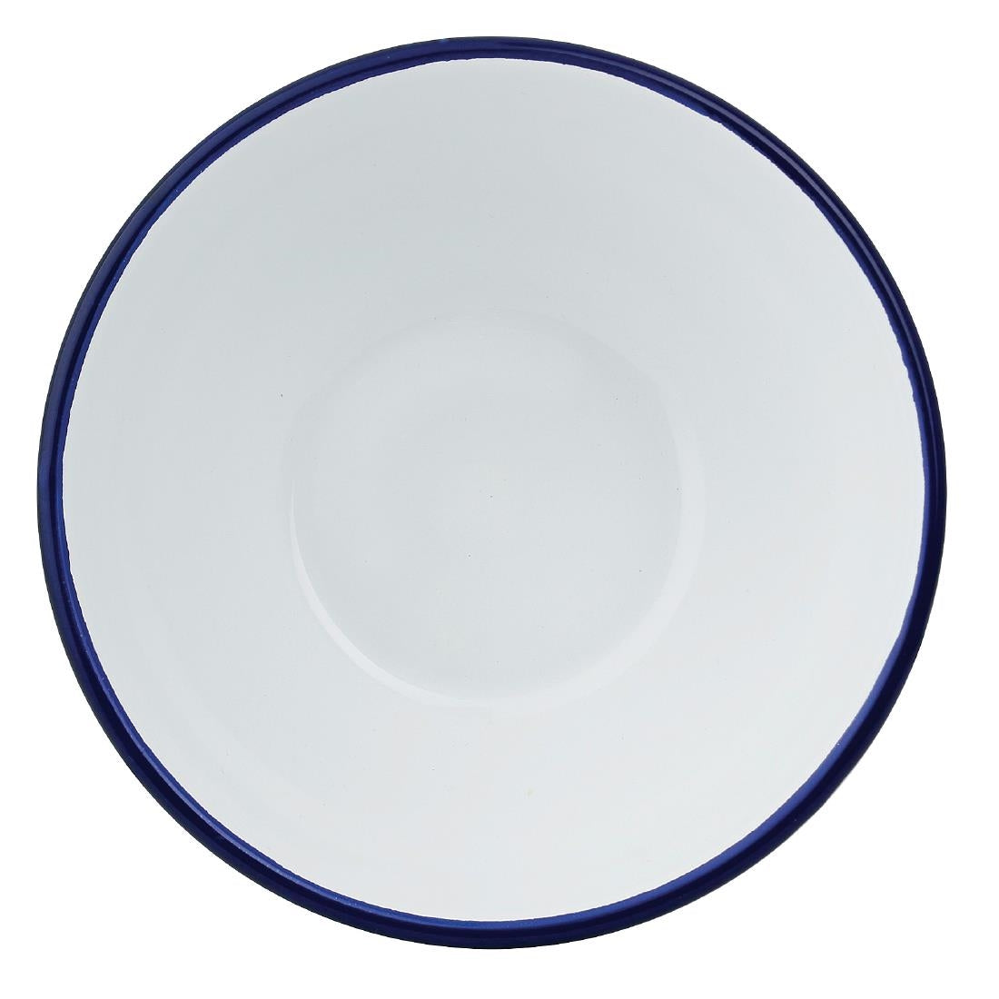 GM514 Olympia Enamel Bowls 155mm (Pack of 6) JD Catering Equipment Solutions Ltd