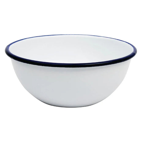 GM514 Olympia Enamel Bowls 155mm (Pack of 6) - JD Catering Equipment Solutions Ltd
