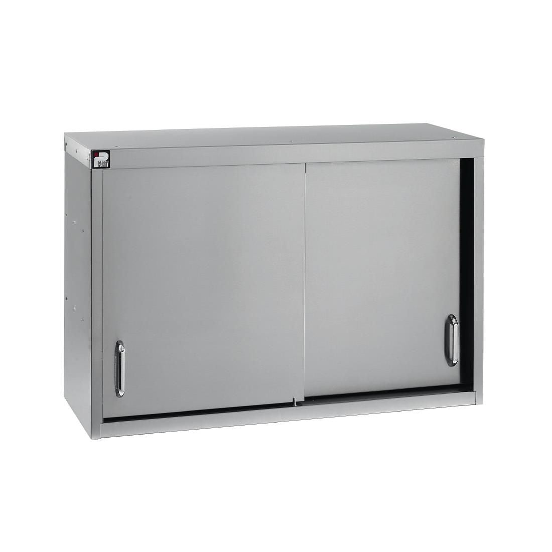 GM733 Parry Stainless Steel Sliding Door Wall Cupboard 900mm JD Catering Equipment Solutions Ltd