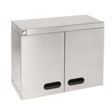 GM735 Parry Stainless Steel Hinged Wall Cupboard 750mm - JD Catering Equipment Solutions Ltd