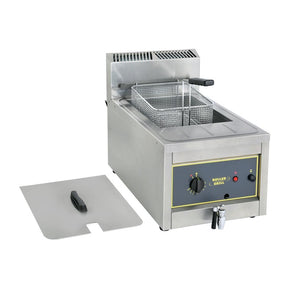GP318-P Roller Grill Single Tank Single Basket Countertop LPG Fryer RFG12 JD Catering Equipment Solutions Ltd