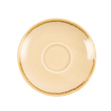 GP329 Olympia Kiln Espresso Saucer Sandstone (Pack of 6) JD Catering Equipment Solutions Ltd