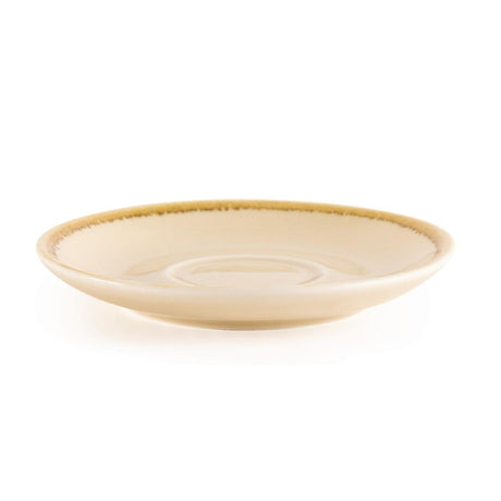 GP329 Olympia Kiln Espresso Saucer Sandstone (Pack of 6) JD Catering Equipment Solutions Ltd