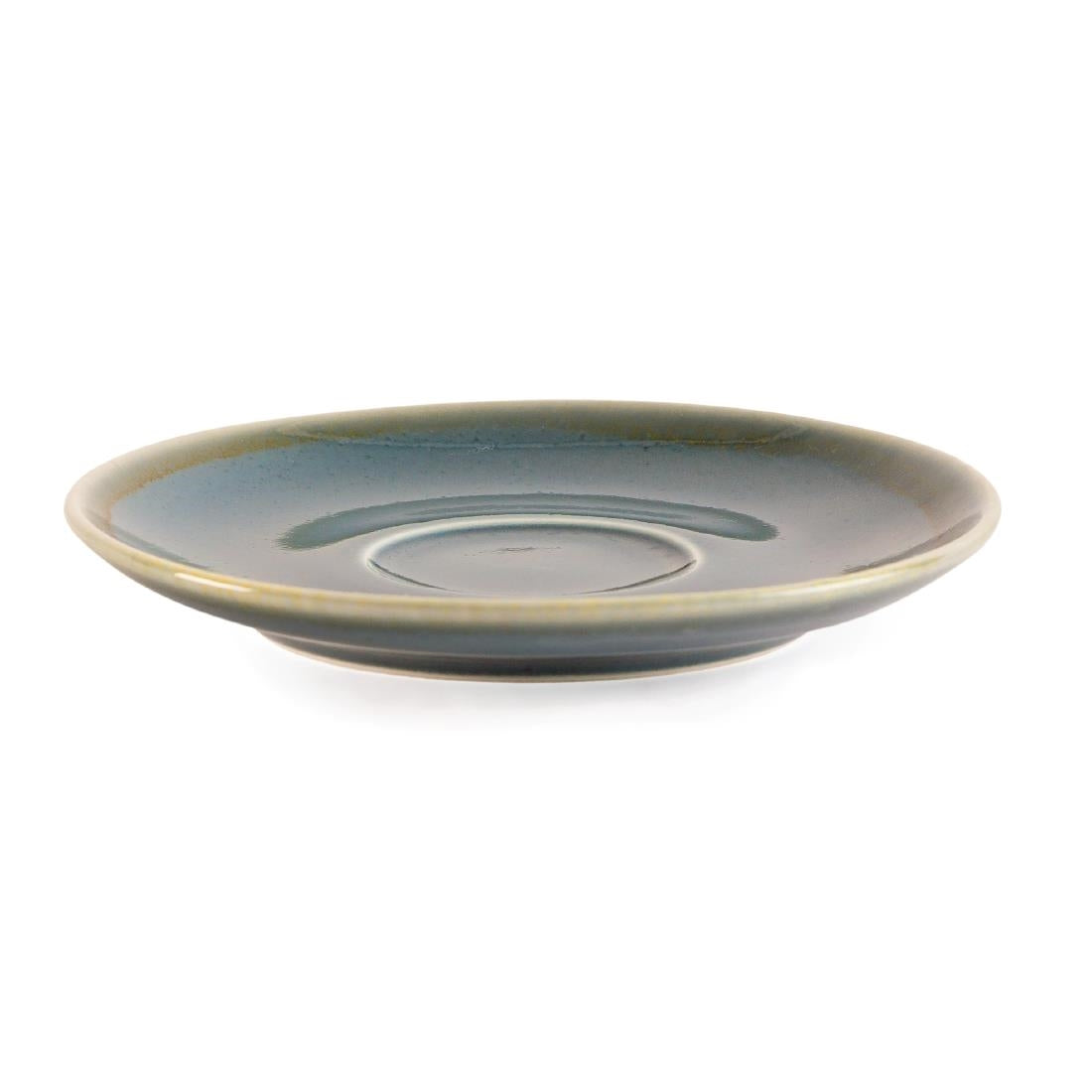 GP347 Olympia Kiln Cappuccino Saucer Ocean 140mm (Pack of 6) JD Catering Equipment Solutions Ltd