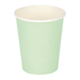 GP403 Fiesta Disposable Coffee Cups Single Wall Turquoise 225ml / 8oz (Pack of 1000) JD Catering Equipment Solutions Ltd