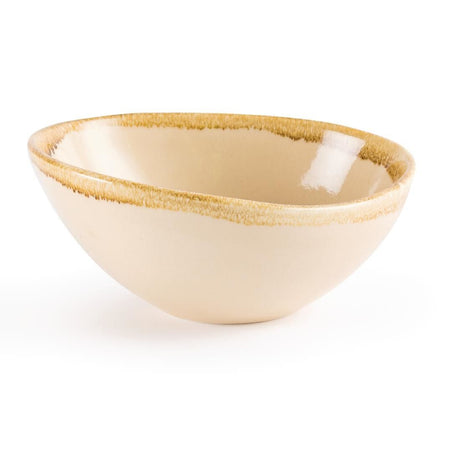 GP461 Olympia Kiln Bowl Sandstone 165mm (Pack of 6) JD Catering Equipment Solutions Ltd