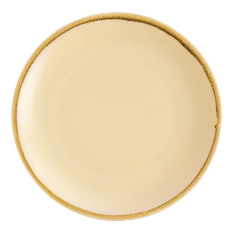 GP462 Olympia Kiln Round Plate Sandstone 280mm (Pack of 4) JD Catering Equipment Solutions Ltd