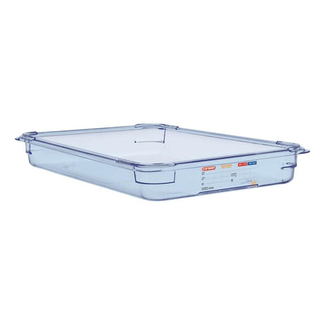 GP588 Araven ABS Food Storage Container Blue GN 1/1 65mm JD Catering Equipment Solutions Ltd