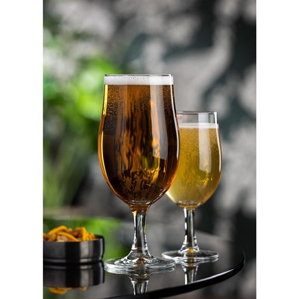 GR288 Utopia Draft Stemmed Beer Glasses 380ml (Pack of 24) JD Catering Equipment Solutions Ltd