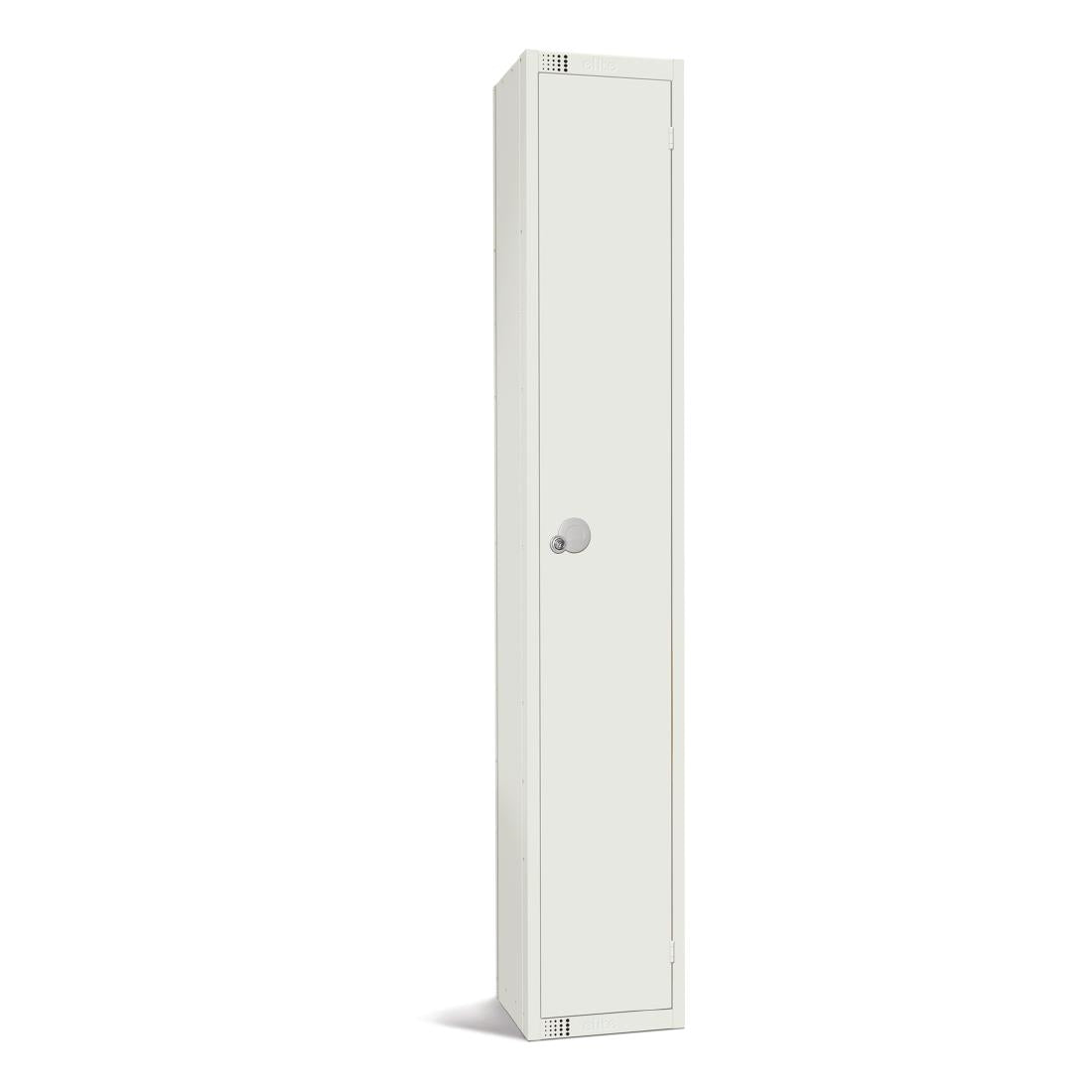 GR302-CN Elite Single Door Coin Return Locker White JD Catering Equipment Solutions Ltd