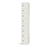 GR308-C Elite Eight Door Camlock Locker White JD Catering Equipment Solutions Ltd