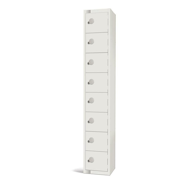 GR308-C Elite Eight Door Camlock Locker White JD Catering Equipment Solutions Ltd