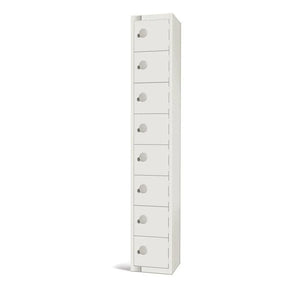 GR315-CL Elite Eight Door Manual Combination Locker Locker White - JD Catering Equipment Solutions Ltd
