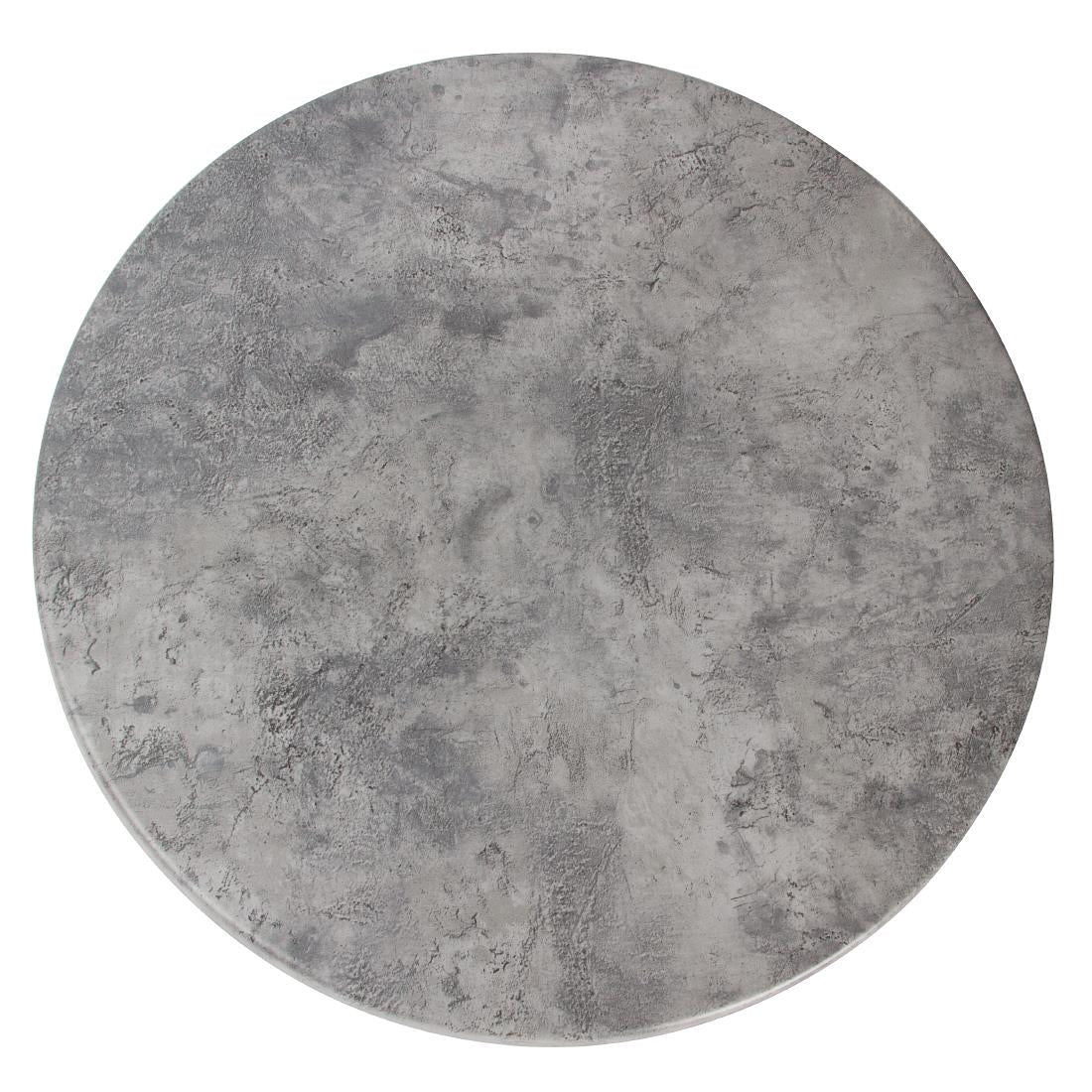 GR582 Werzalit Pre-Drilled Round Table Top City 241 700mm JD Catering Equipment Solutions Ltd