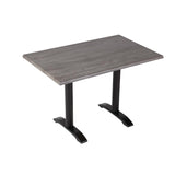 GR651 Werzalit Rectangular 1100x700mm Table Top Ponderosa Grey JD Catering Equipment Solutions Ltd