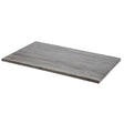 GR651 Werzalit Rectangular 1100x700mm Table Top Ponderosa Grey JD Catering Equipment Solutions Ltd
