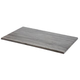 GR651 Werzalit Rectangular 1100x700mm Table Top Ponderosa Grey JD Catering Equipment Solutions Ltd