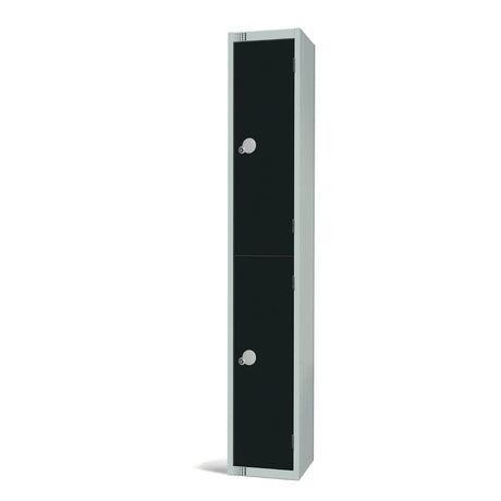 GR671-EL Elite Double Door Electronic Combination Locker Black - JD Catering Equipment Solutions Ltd