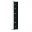 GR675-EL Elite Six Door Electronic Combination Locker Black JD Catering Equipment Solutions Ltd