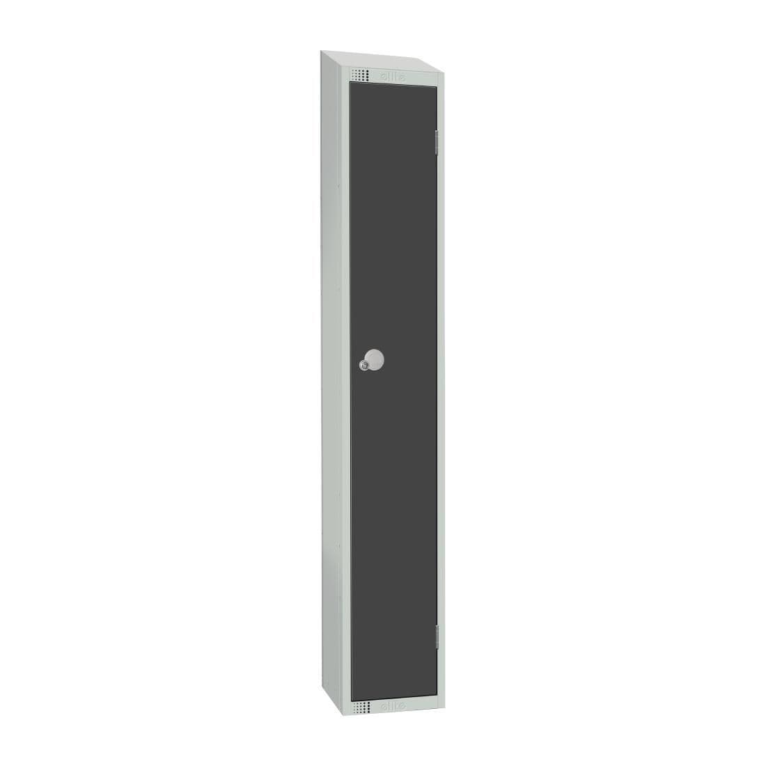 GR677-CLS Elite Single Door Manual Combination Locker Locker Graphite Grey JD Catering Equipment Solutions Ltd