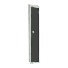 GR677-CN Elite Single Door Coin Return Locker Graphite Grey - JD Catering Equipment Solutions Ltd