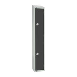 GR678-CN Elite Double Door Coin Return Locker Graphite Grey JD Catering Equipment Solutions Ltd