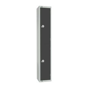 GR678-EL Elite Double Door Electronic Combination Locker Graphite Grey - JD Catering Equipment Solutions Ltd