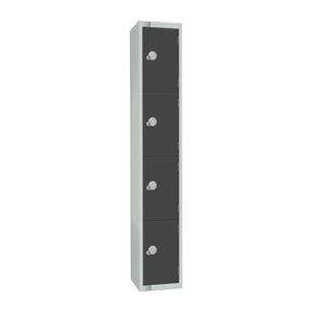 GR680-CL Elite Four Door Manual Combination Locker Locker Graphite Grey - JD Catering Equipment Solutions Ltd