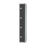 GR680-EL Elite Four Door Electronic Combination Locker Graphite Grey JD Catering Equipment Solutions Ltd