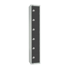 GR682-C Elite Six Door Camlock Locker Graphite Grey - JD Catering Equipment Solutions Ltd