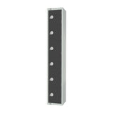GR682-CL Elite Six Door Manual Combination Locker Locker Graphite Grey JD Catering Equipment Solutions Ltd