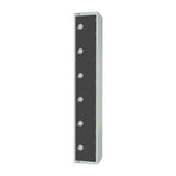 GR682-EL Elite Six Door Electronic Combination Locker Graphite Grey JD Catering Equipment Solutions Ltd