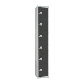 GR682-EL Elite Six Door Electronic Combination Locker Graphite Grey - JD Catering Equipment Solutions Ltd