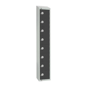 GR683-CLS Elite Eight Door Manual Combination Locker Locker Graphite Grey - JD Catering Equipment Solutions Ltd