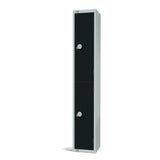 GR685-EL Elite Double Door Electronic Combination Locker Black JD Catering Equipment Solutions Ltd