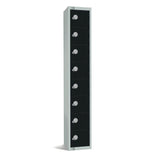 GR690-EL Elite Eight Door Electronic Combination Locker Black JD Catering Equipment Solutions Ltd