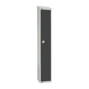 GR691-CL Elite Single Door Manual Combination Locker Locker Graphite Grey - JD Catering Equipment Solutions Ltd
