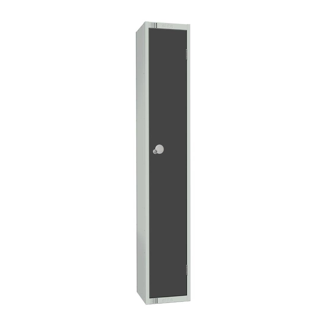 GR691-EL Elite Single Door Electronic Combination Locker Graphite Grey JD Catering Equipment Solutions Ltd