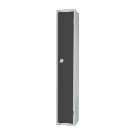 GR691-EL Elite Single Door Electronic Combination Locker Graphite Grey - JD Catering Equipment Solutions Ltd