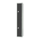 GR692-CL Elite Double Door Manual Combination Locker Locker Graphite Grey JD Catering Equipment Solutions Ltd