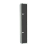 GR692-CL Elite Double Door Manual Combination Locker Locker Graphite Grey JD Catering Equipment Solutions Ltd