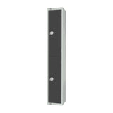 GR692-P Elite Double Door Padlock Locker Graphite Grey JD Catering Equipment Solutions Ltd