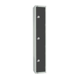 GR693-CL Elite Three Door Manual Combination Locker Locker Graphite Grey JD Catering Equipment Solutions Ltd