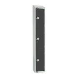 GR693-CL Elite Three Door Manual Combination Locker Locker Graphite Grey JD Catering Equipment Solutions Ltd