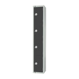 GR694-CL Elite Four Door Manual Combination Locker Locker Graphite Grey JD Catering Equipment Solutions Ltd