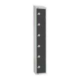 GR696-CLS Elite Six Door Manual Combination Locker Locker Graphite Grey JD Catering Equipment Solutions Ltd